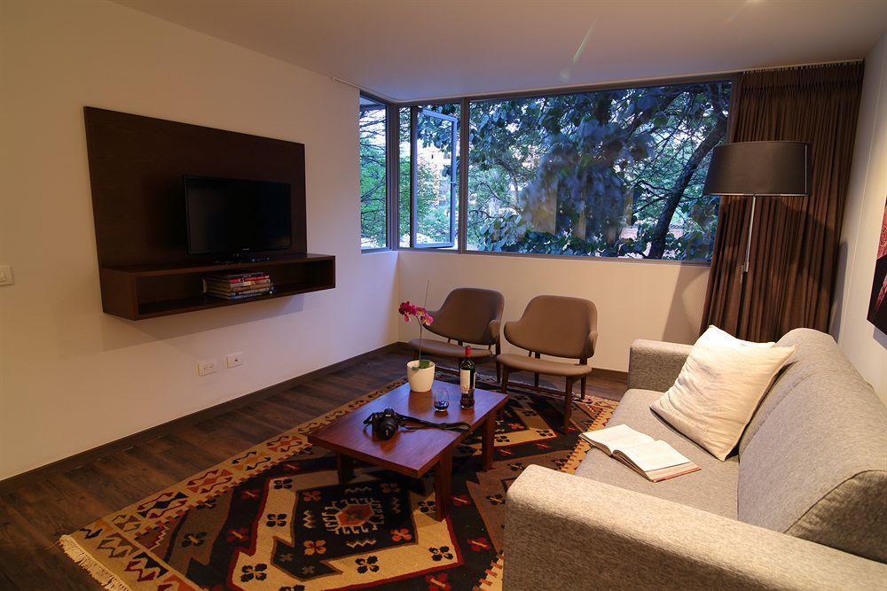 Sites Hotel Medellín Exterior foto Living room