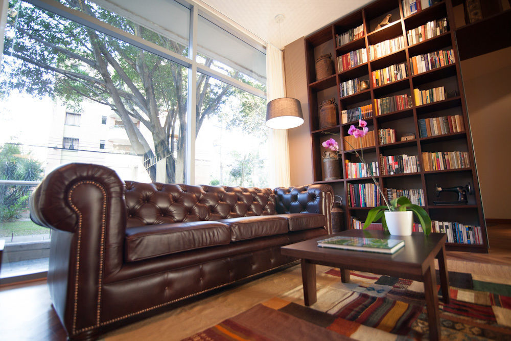 Sites Hotel Medellín Exterior foto A leather sofa
